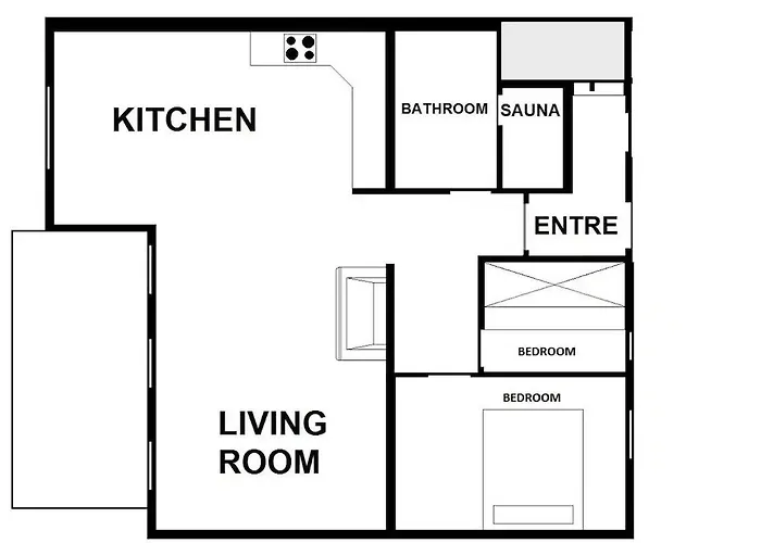 Apartamento Skarsnuten Fjellandsby 23, Hemsedal, Ski-in/out Hemsedal