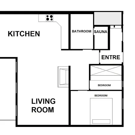 Apartament Skarsnuten Fjellandsby 23, Hemsedal, Ski-in/out Hemsedal