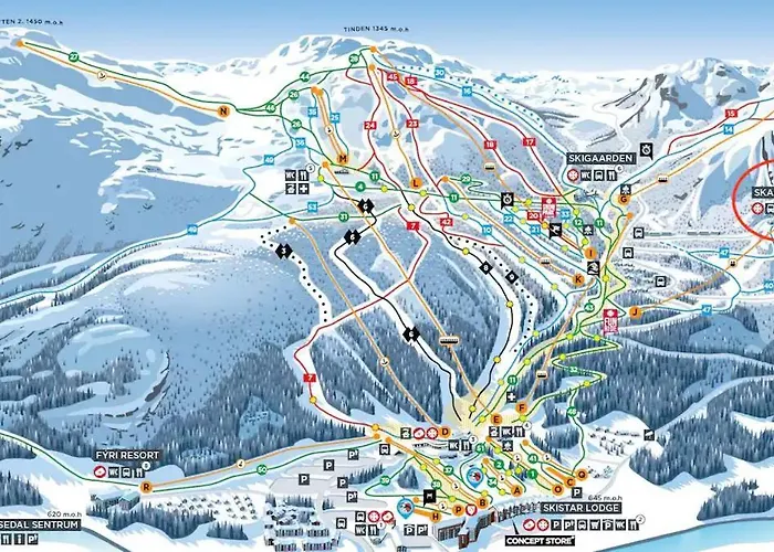 Skarsnuten Fjellandsby 23, Hemsedal, Ski-in/out